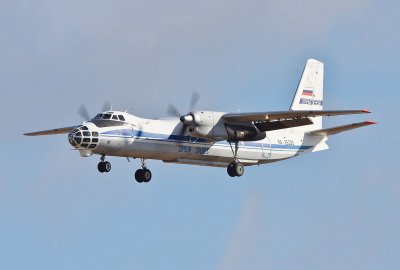Samolot typu An-30 Rosyjski samolot zwiadowczy nad Bałtykiem w pobliżu Niemiec i w duńskiej przestrzeni po...