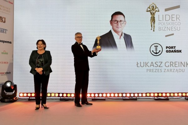 Port Gdańsk nagrodzony Złotą Statuetką Lidera Polskiego Biznesu 2020