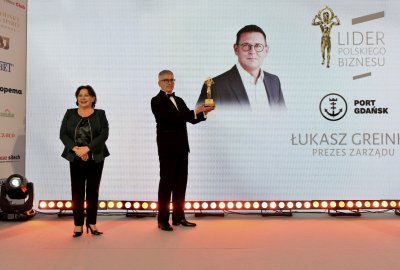 Port Gdańsk nagrodzony Złotą Statuetką Lidera Polskiego Biznesu 2020