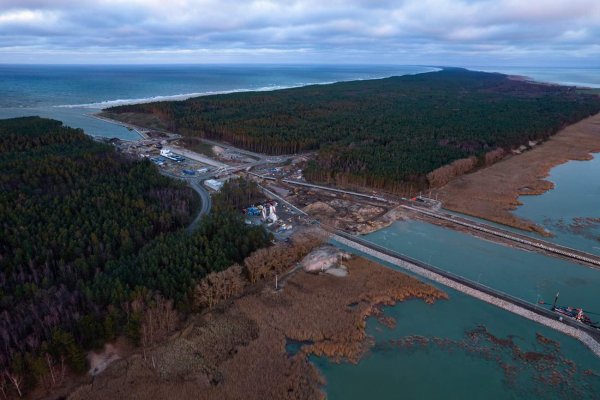 Gróbarczyk: nie widzę ryzyka zmiany wartości kontraktu na przekop Mierzei Wiślanej