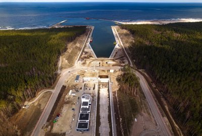 Gróbarczyk: otwarcie kanału żeglugowego przez Mierzeję Wiślaną - 17 września