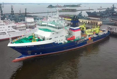 Władze Ukrainy: na Morzu Czarnym płonie rosyjski okręt zaopatrzenia