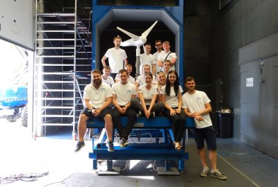Fot.: www.gust.p.lodz.pl Turbina wiatrowa polskich studentów doceniona w Holandii