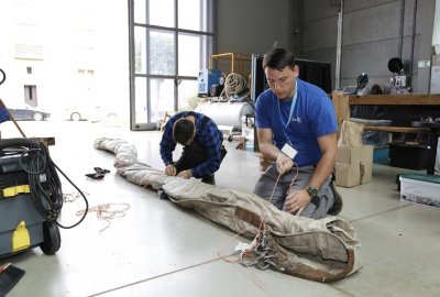 Gdynia.pl: Żagle Daru Pomorza do konserwacji