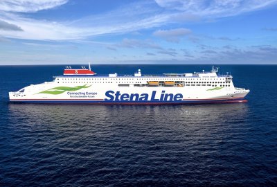 Stena Ebba (Fot.: mat. pras. / Stena Line) Najnowszy prom typu E-Flexer - już niedługo na Morzu Bałtyckim