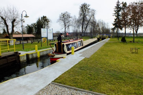 Od piątku wznawia pracę śluza Miłomłyn na Kanale Elbląskim