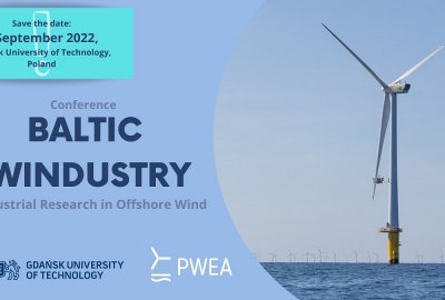 Ilustr.: Politechnika Gdańska Międzynarodowa konferencja Baltic Windustry na Politechnice Gdańskiej