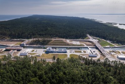 Pierwszy etap budowy drogi wodnej łączącej Zalew Wiślany z Zatoką Gdańsk...