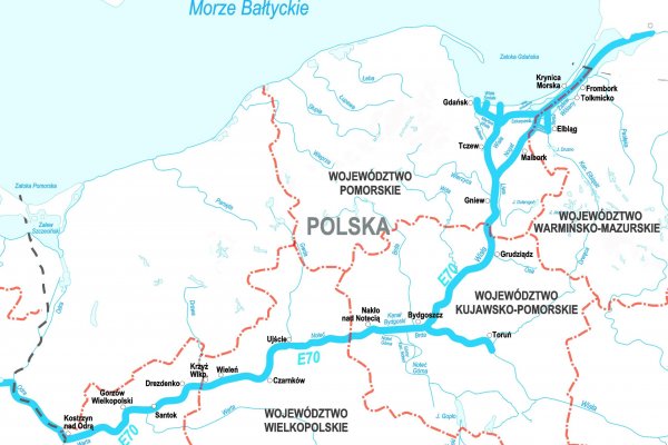 Razem dla drogi wodnej E70. Pięć województw będzie działać na rzecz rewitalizacji śródl...