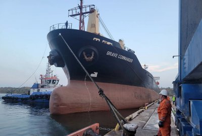 Ukraiński minister: do portu na Ukrainie wpłynął statek, który dostarczy...