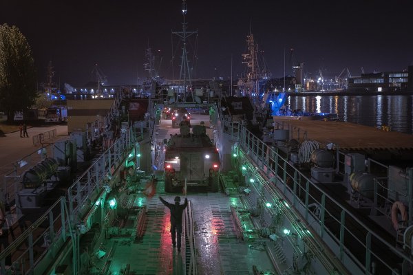 Morskie współdziałanie w ramach Defender Europe 22