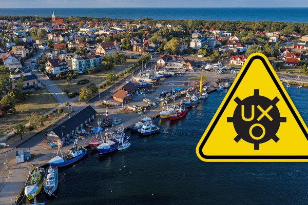 We wtorek ewakuacja mieszkańców Jastarni, wojsko będzie wyciągało niewybuch