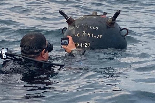 Rumuńscy saperzy zdetonowali minę na Morzu Czarnym