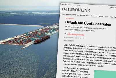 ''Die Zeit'': Mieszkańcy Uznamu z Niemiec nie chcą budowy terminalu kont...