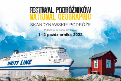 Festiwal Podróżników National Geographic na promie Unity Line