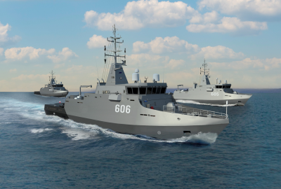 Wizualizacja: Remontowa Marine Design & Consulting Marynarka Wojenna RP otrzyma trzy niszczyciele min Kormoran II