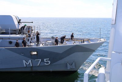 Szwedzkie wojsko bada uszkodzenia Nord Stream za pomocą niszczycieli min...