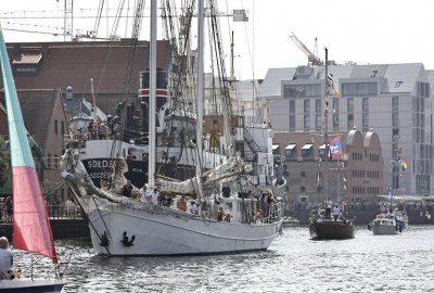 Parada żaglowców Baltic Sail Gdańsk`2022. Piękne wodne widowisko na Motławie