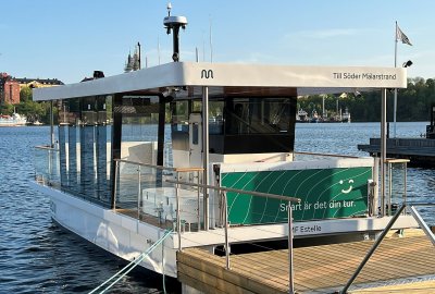 Pierwszy na świecie bezzałogowy prom elektryczny pływa już w Sztokholmie