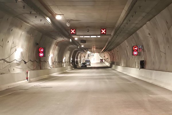 W połowie czerwca otwarcie tunelu pod Świną