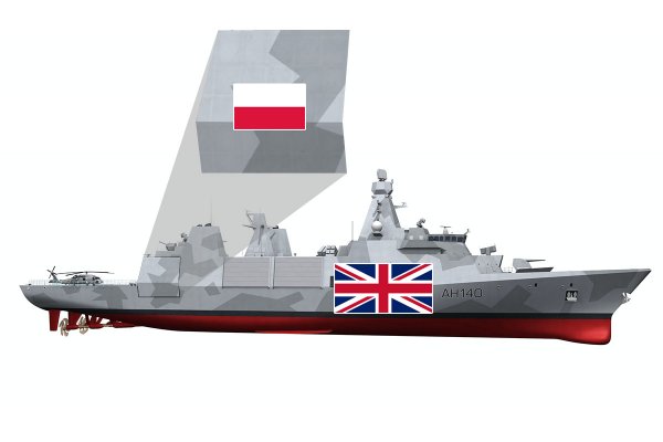 ''Daily Telegraph'': w Polsce powstają elementy nowych brytyjskich fregat