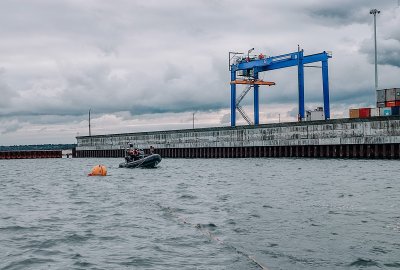 Nurkowie wyciągnęli z dna Zatoki Gdańskiej cztery bomby lotnicze z okres...