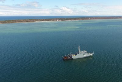 Torpeda w Zatoce Puckiej. ORP Albatros przystąpił do akcji