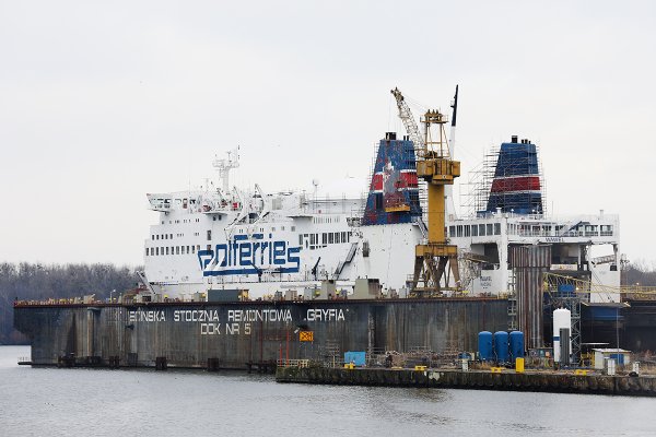 Zakończył się remont promu Wawel w szczecińskiej stoczni