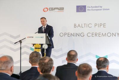 Gazociąg Baltic Pipe został we wtorek oficjalnie otwarty