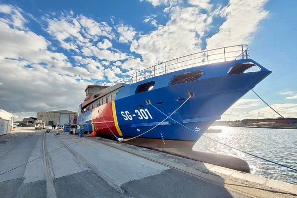 Trwa wyposażanie największego patrolowca we flocie morskiej Straży Granicznej