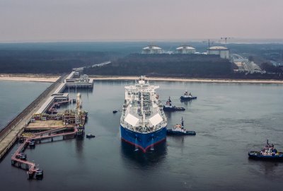 Rekordowy rok dla terminalu gazu skroplonego w Świnoujściu