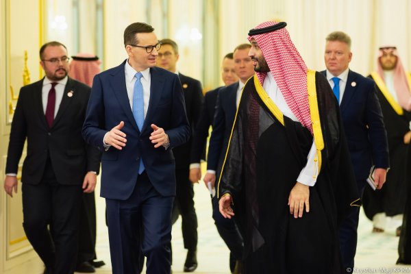 Morawiecki: Arabia Saudyjska staje się dla nas ważnym partnerem, jeśli chodzi o dywersy...