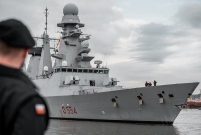 W porcie Marynarki Wojennej w Gdyni zacumował włoski niszczyciel Caio Duilio