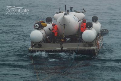 Fot.: Ocean Gate Expeditions / Twitter BBC: francuski nurek na pokładzie Titana mógł nadać sygnał wychwycony przez ekipy ratun...