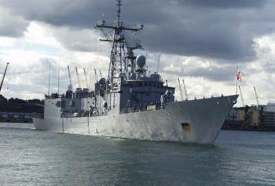 Okręt ORP Tadeusz Kościuszko będzie dostępny dla zwiedzających w porcie w Rotterdamie...