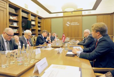 PKP zainteresowane rozwojem przewozu ładunków przez porty Łotwy