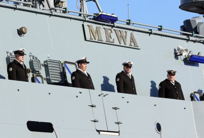 Niszczyciel min ORP Mewa w służbie Marynarki Wojennej RP