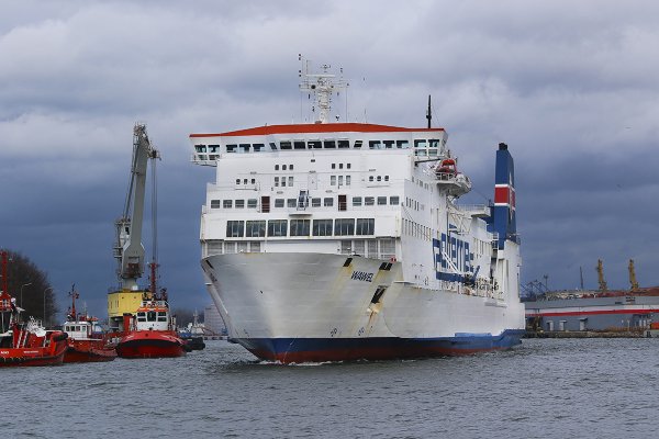 Prom Wawel w drodze do Szwecji