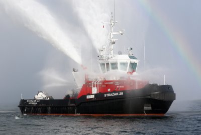 Strażak-28 ze stoczni Remontowa Shipbuilding w próbach morskich