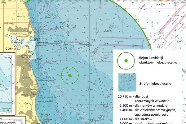 Neutralizacja niewybuchu z okresu II wojny światowej w rejonie Portu Gdynia