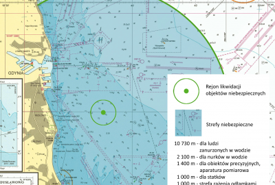 Neutralizacja niewybuchu z okresu II wojny światowej w rejonie Portu Gdynia