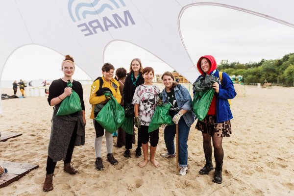 Posprzątali Bałtyk - pod wodą i na lądzie!