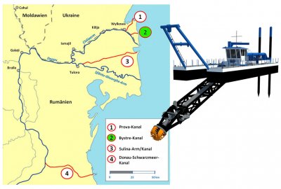 Rząd Rumunii zaniepokojony oznakami pogłębiania przez Ukrainę kanału Bys...