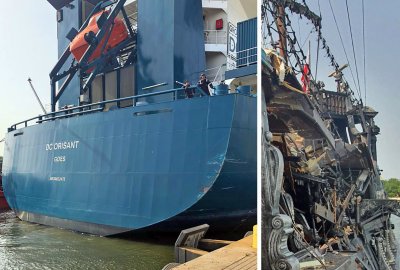 Zderzenie statków na Motławie - szyper z Czarnej Perły oskarżony
