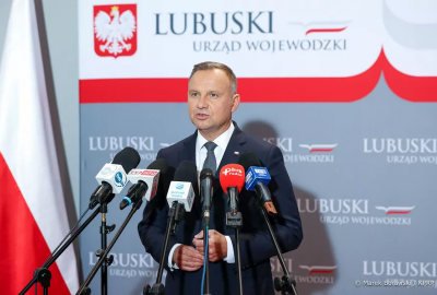 Fot.: Marek Borawski / KPRP Prezydent: toksyna, która pojawiła się w Odrze, nie jest szkodliwa dla ludzi