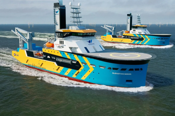 Windcat Offshore i Damen Shipyards opracowują przyszłościowe wodorowe jednostki typu CS...