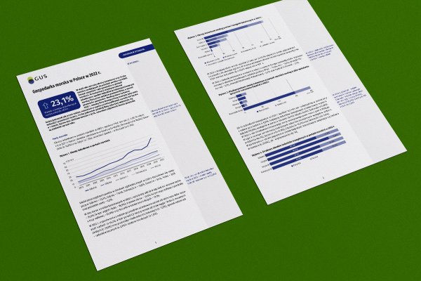 Gospodarka morska w Polsce w 2022 roku - wstępna informacja według GUS