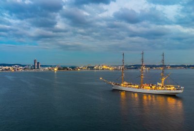Fot.: A. Dopke Dar Młodzieży powraca z ostatniego w tym roku rejsu