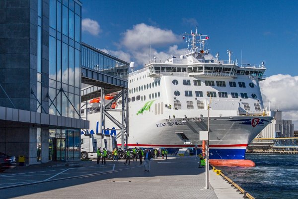 Stena Estelle po raz pierwszy w Gdyni