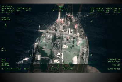 Koło Hawajów Amerykanie obserwują rosyjski okręt zwiadu elektronicznego ...